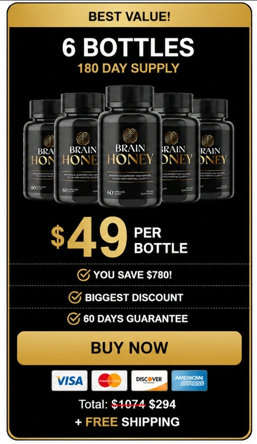 Brain Honey- 6 Bottle